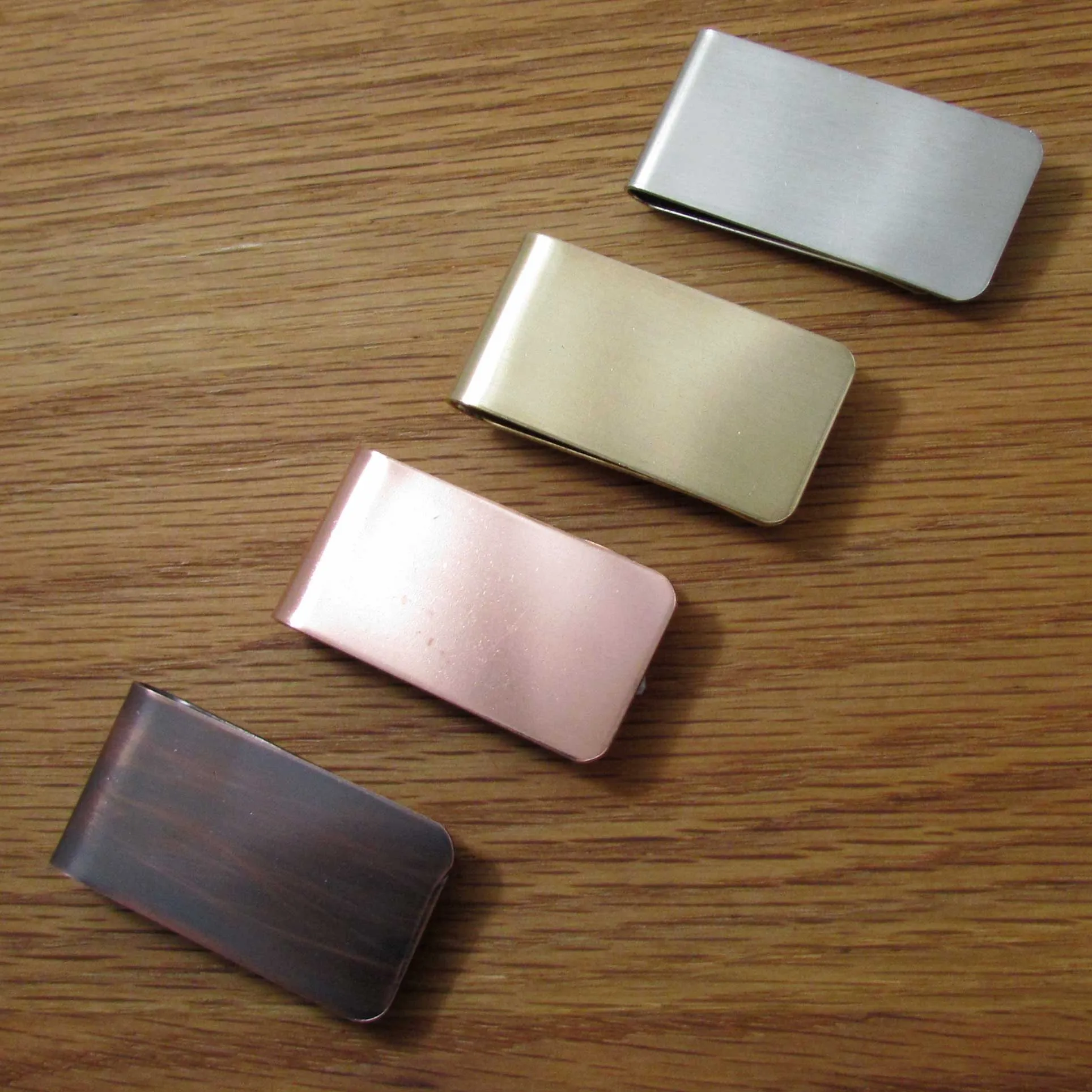 Satin Finish Money Clips