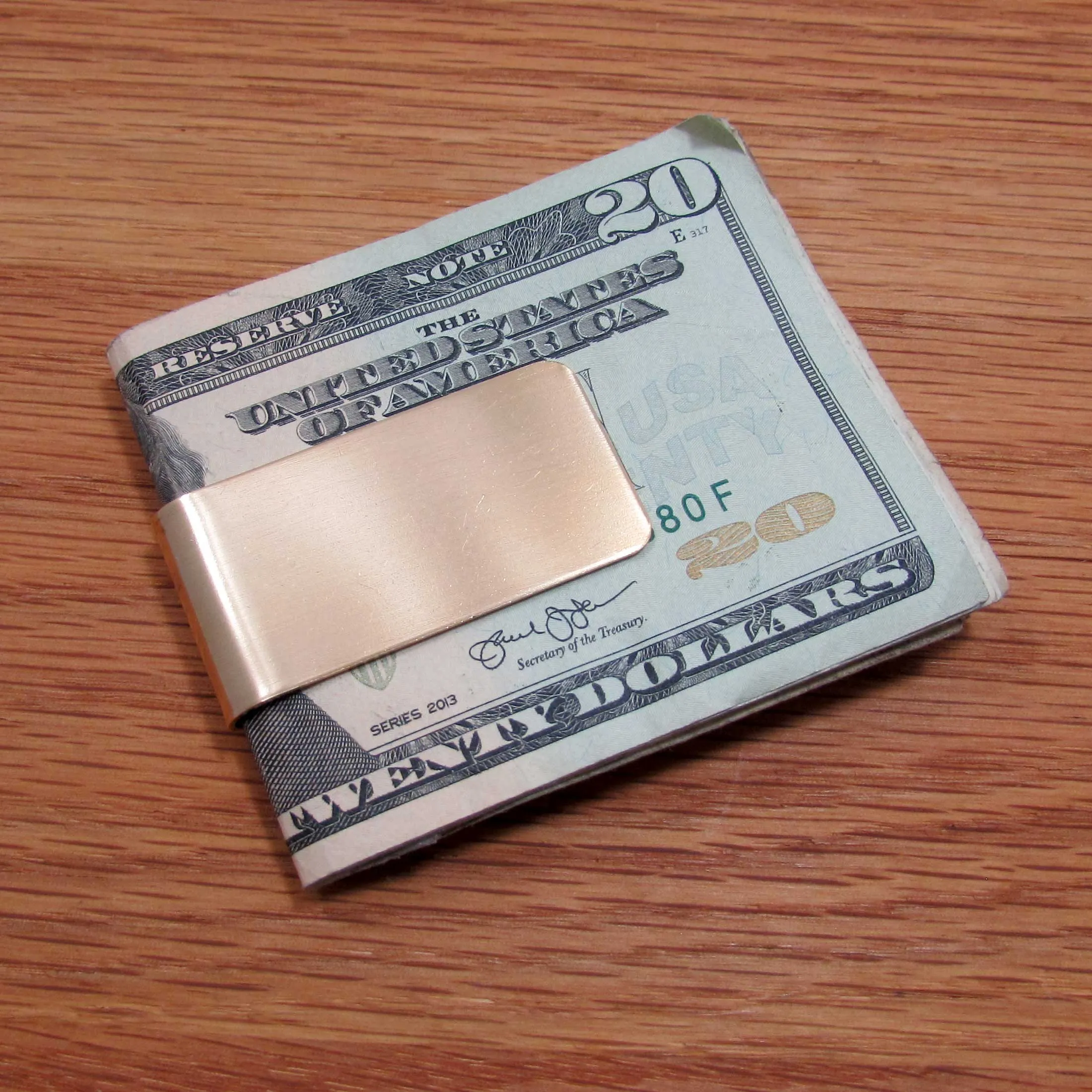 Satin Finish Money Clips