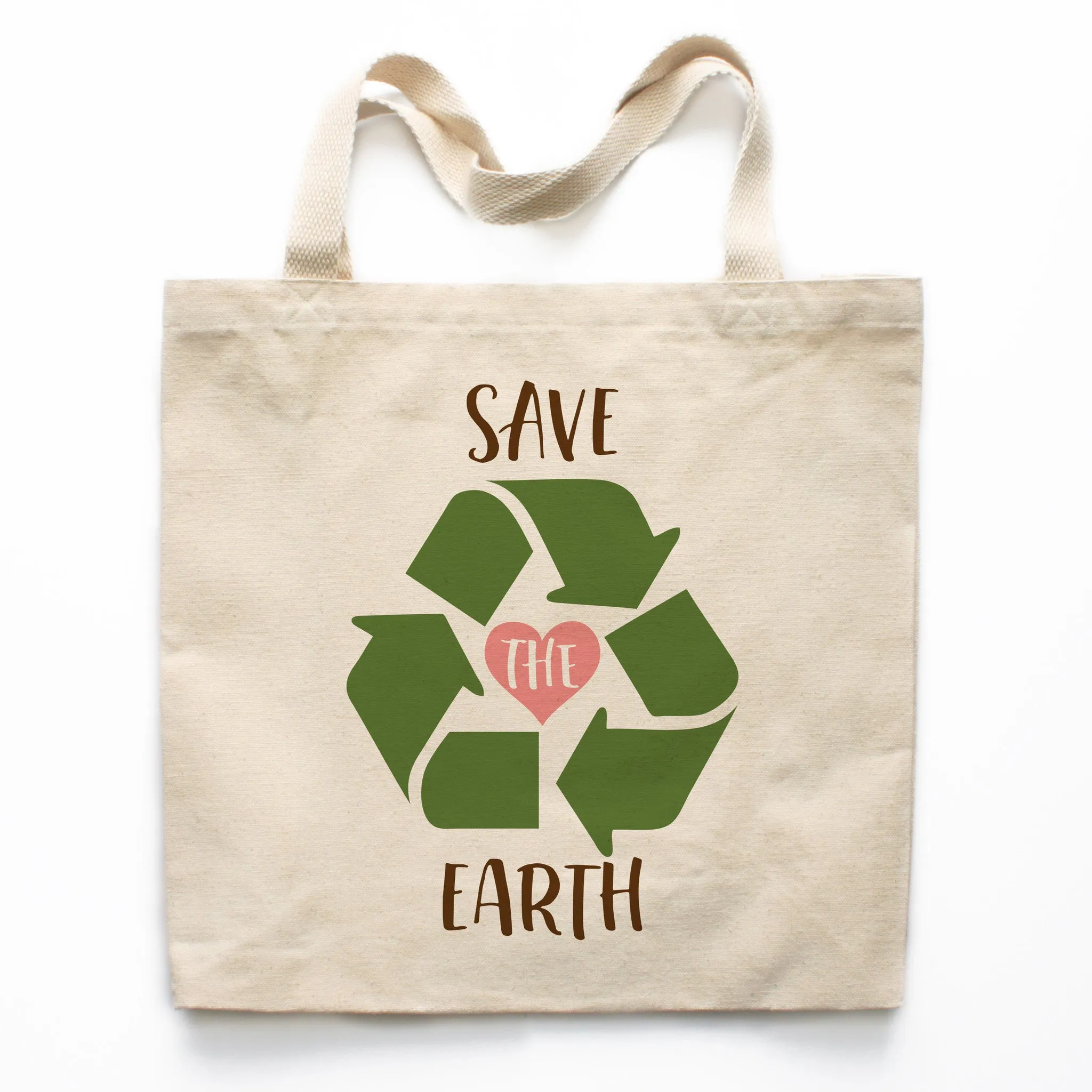 Save The Earth Canvas Tote Bag
