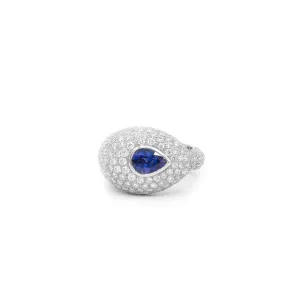 Serpent Sapphire Ring
