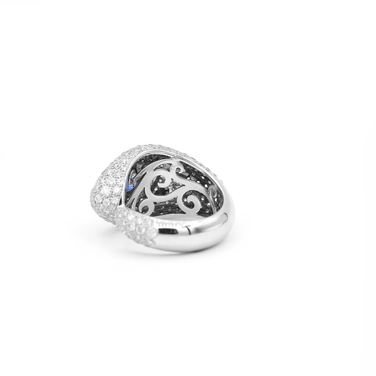 Serpent Sapphire Ring