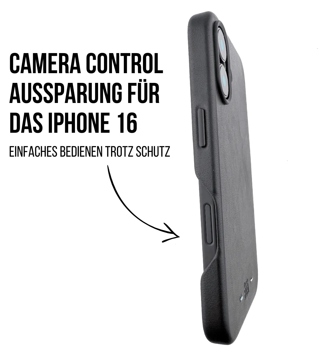 Set Hülle   Wallet | Leder Hülle für dein iPhone   Leder Wallet mit MagSafe Schwarz