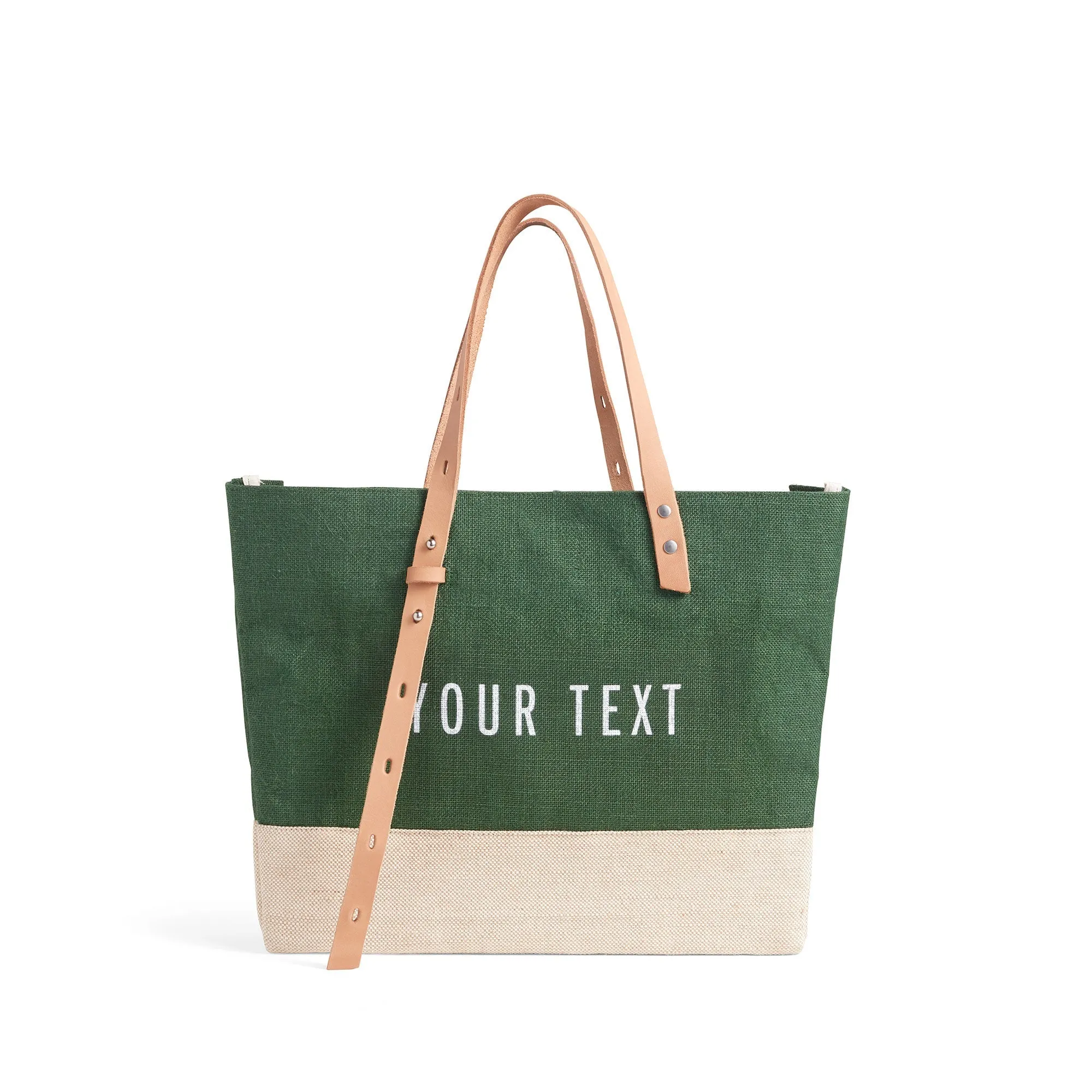 Shoulder Market Bag in Field Green (004GN) | Estimated: May 2025 Delivery
