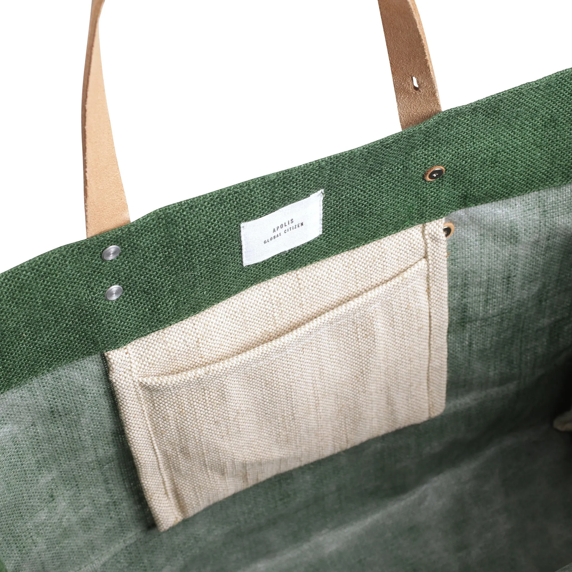 Shoulder Market Bag in Field Green (004GN) | Estimated: May 2025 Delivery