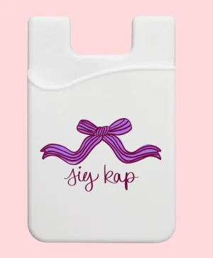 Sigma Kappa Bow Phone Wallet