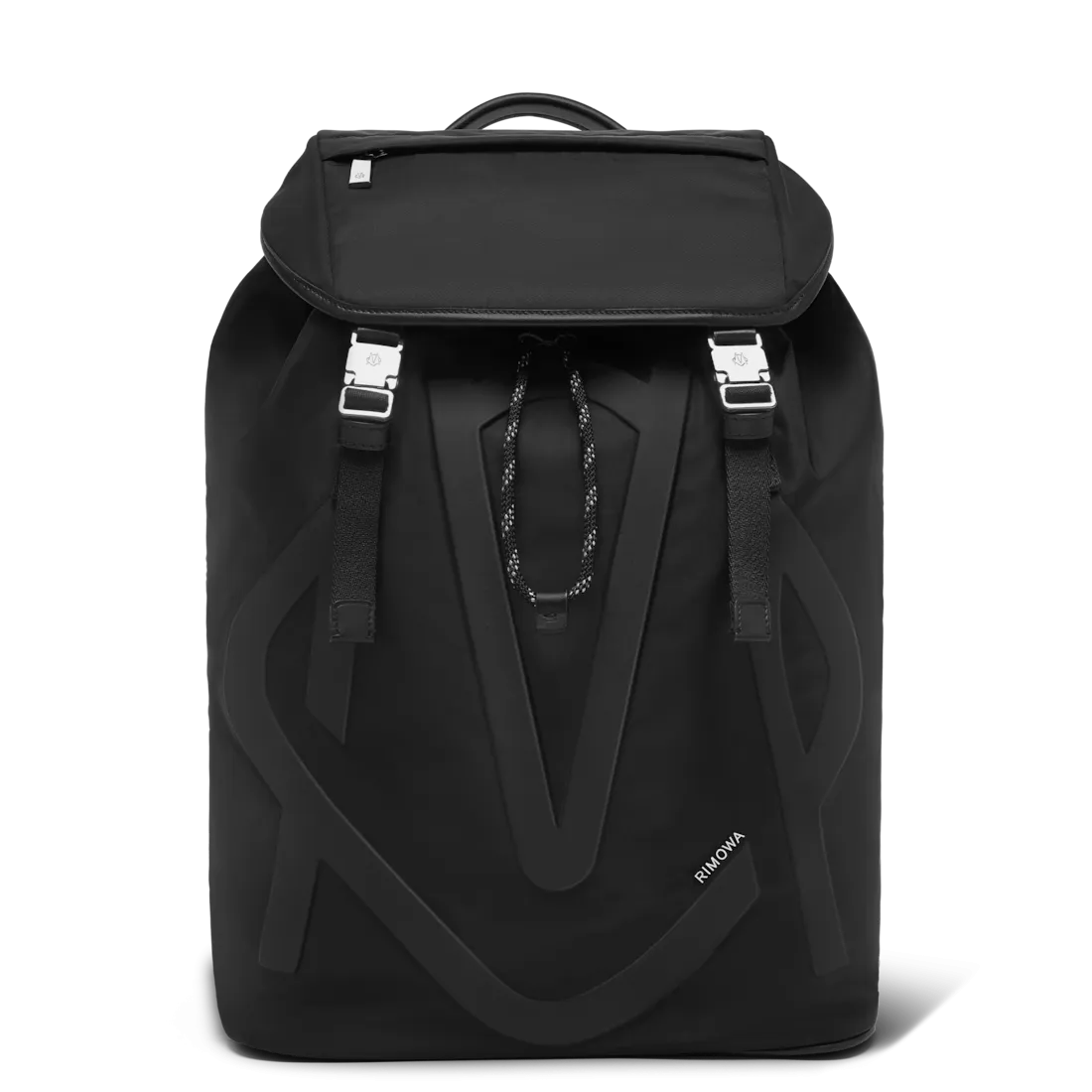Signature Nylon Flap Backpack Large
