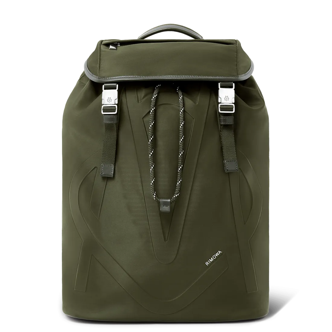 Signature Nylon Flap Backpack Large