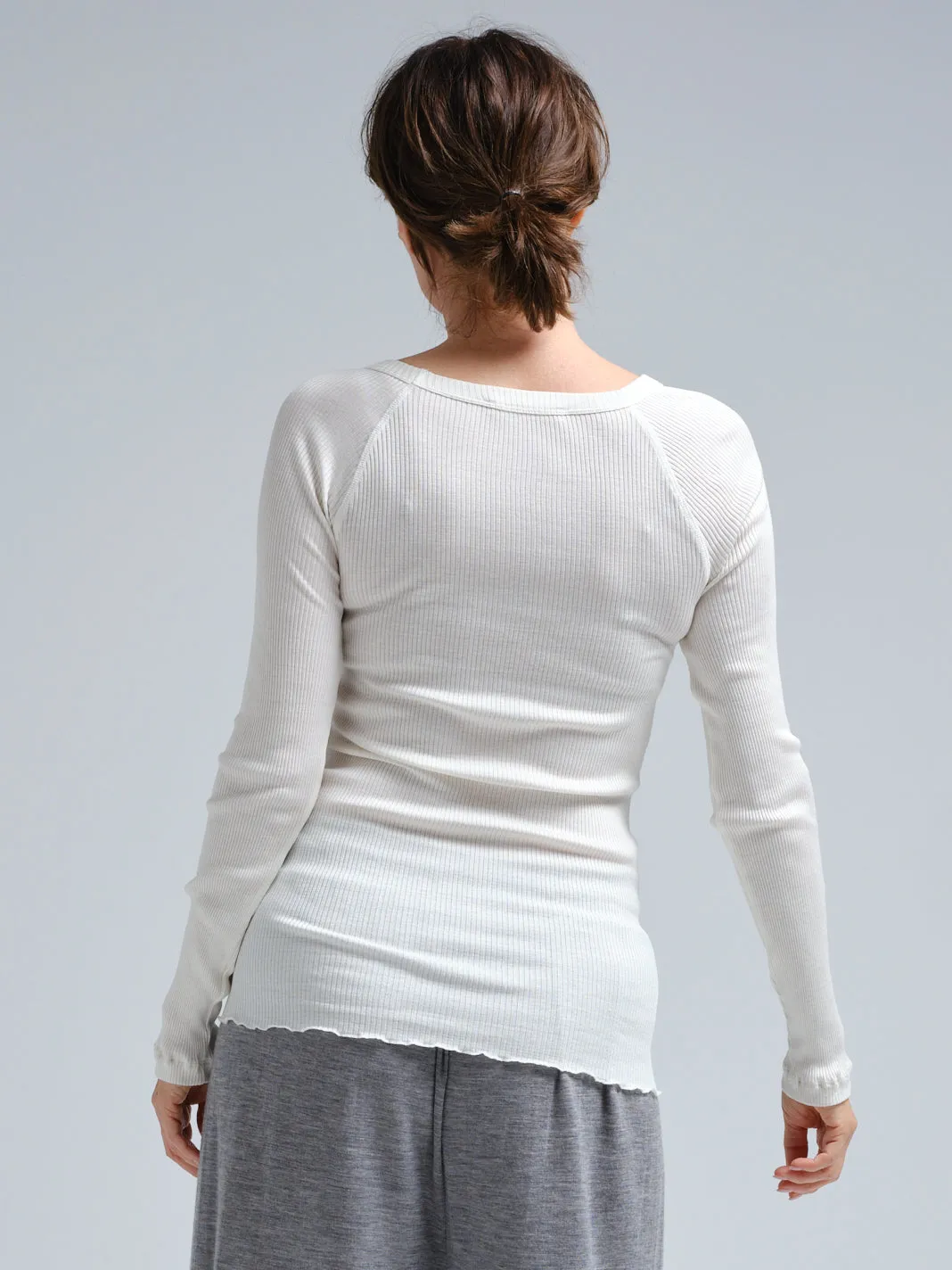 Silky Jade | Silk - Off-White