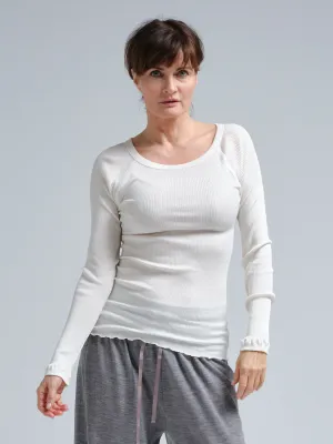 Silky Jade | Silk - Off-White