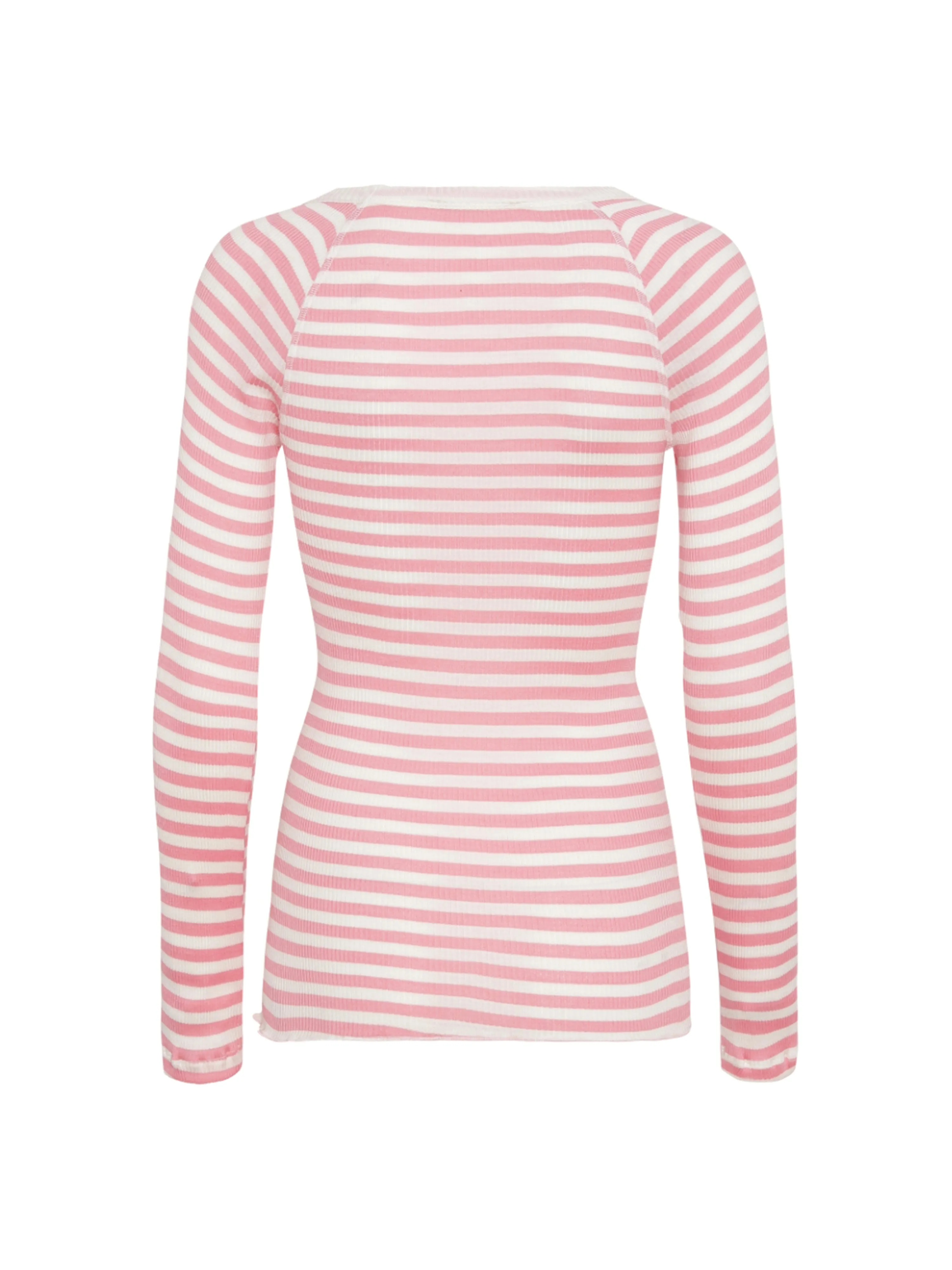 Silky Jade | Silk - Pink/Off-White