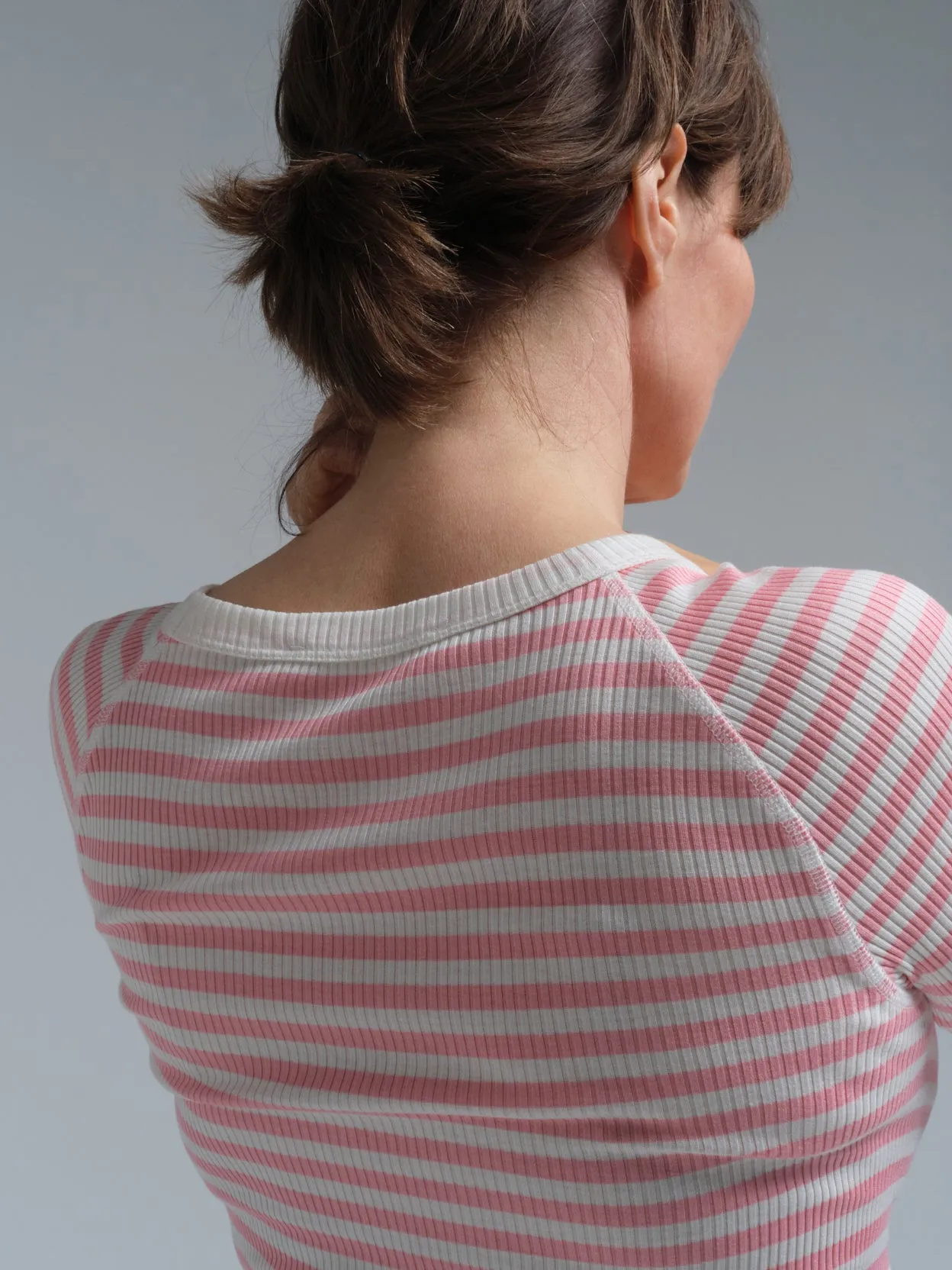 Silky Jade | Silk - Pink/Off-White