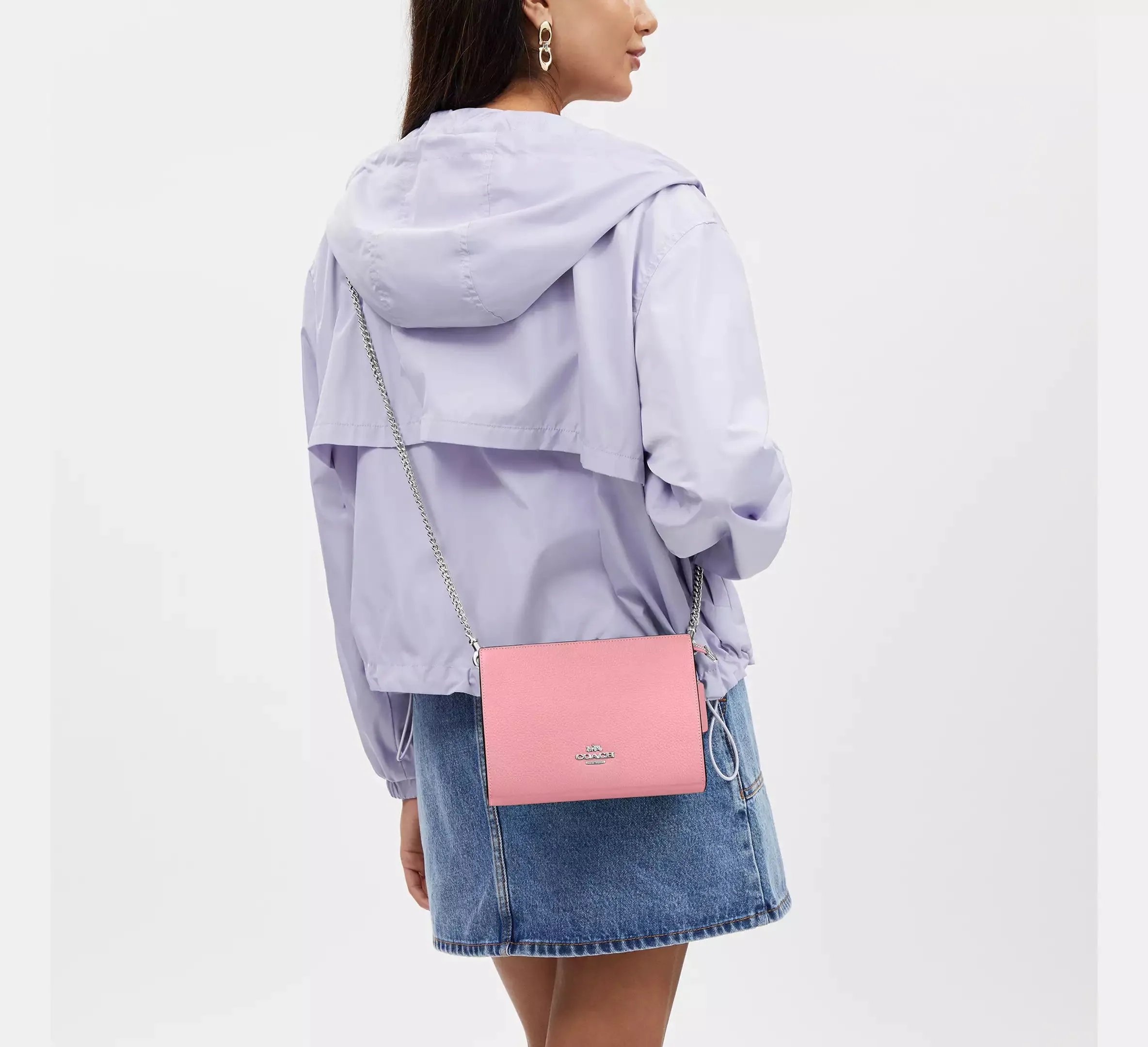 Slim Crossbody Pebbled Leather