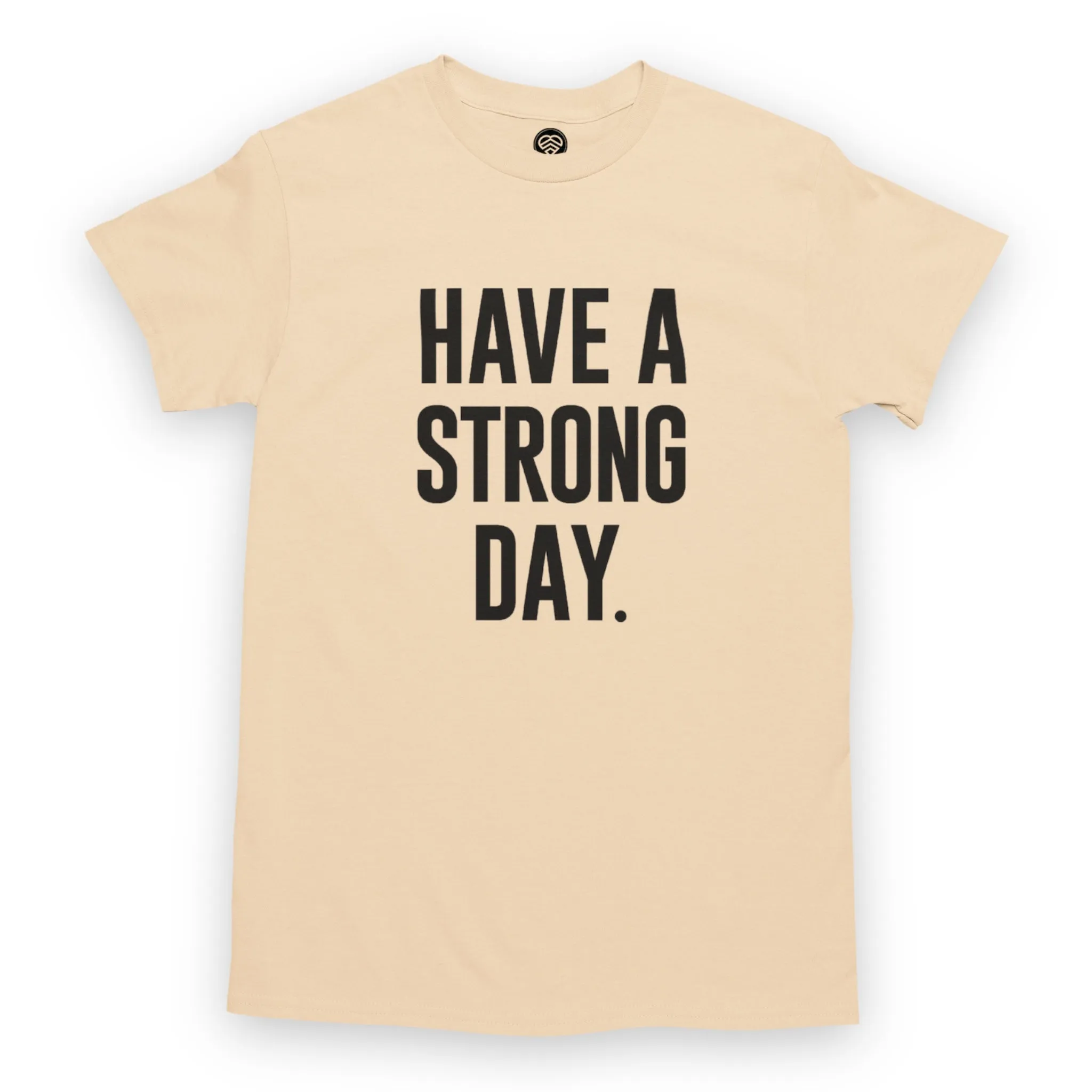 Slogan Statement Shirt - Sand