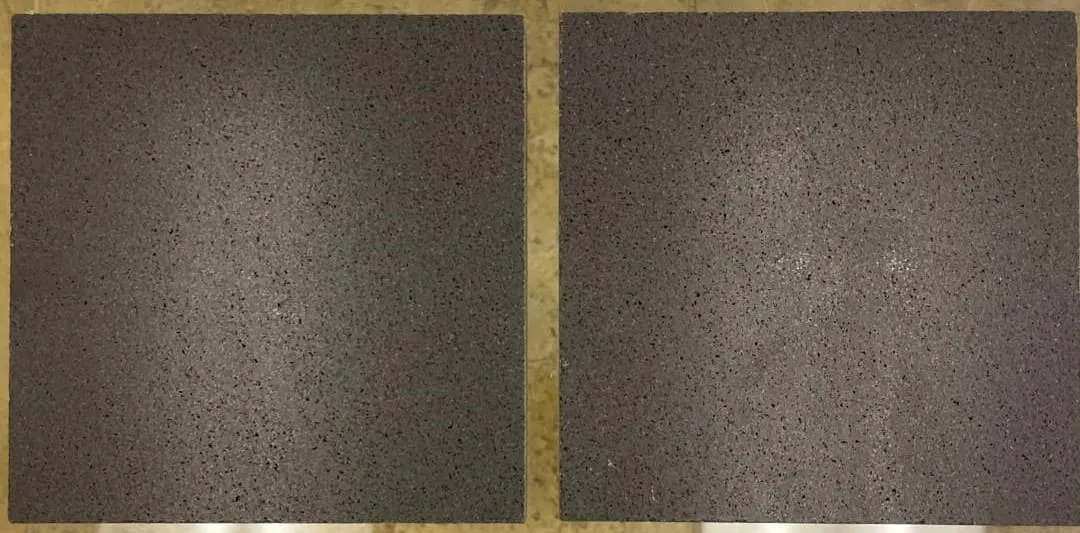 SOLID LAVA GREY TINY HOLES Basalt Honed Tile