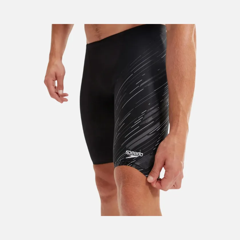 Speedo Hyper Boom V-Cut Men's Jammer -Black/Grey