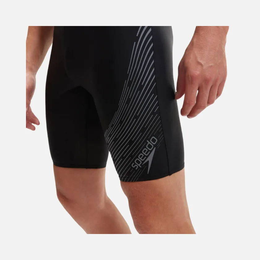 Speedo Medley Logo Men's Jammer -Black/Charcoal
