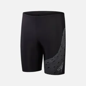 Speedo Medley Logo Men's Jammer -Black/Charcoal