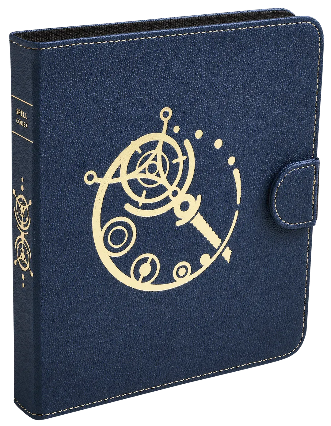 Spell Codex Portfolio - Midnight Blue