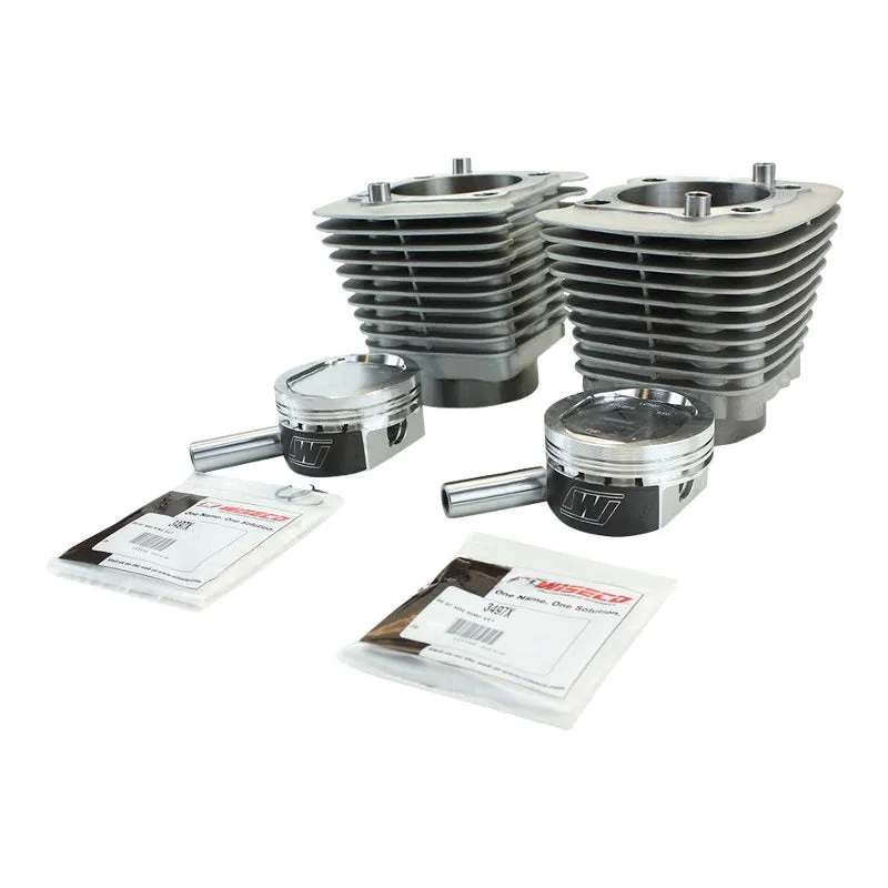 Sportster 883 to 1200cc Complete Big Bore Kit 86-03 Silver