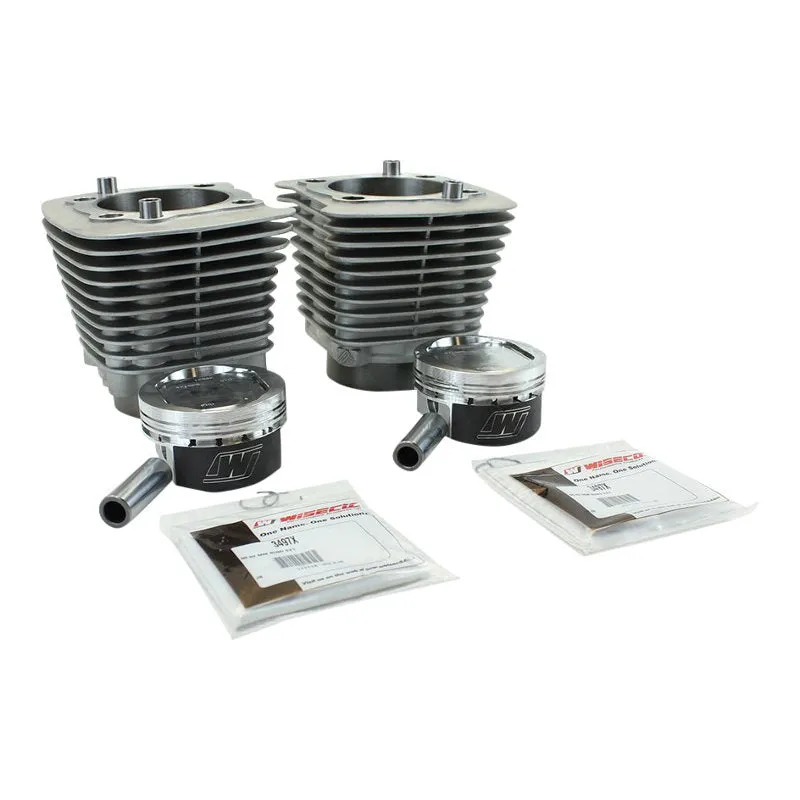 Sportster 883 to 1200cc Complete Big Bore Kit 86-03 Silver