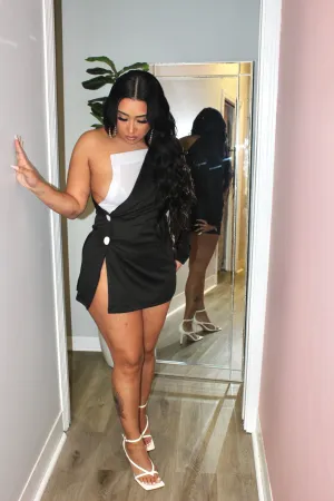 Statement Blazer Dress