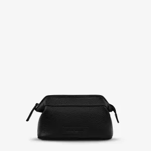Status Anxiety Toiletries Bag - Thinking of A Place - Black
