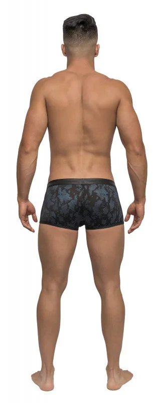 Strapped & Bound - Short - Medium - Black/ Blue