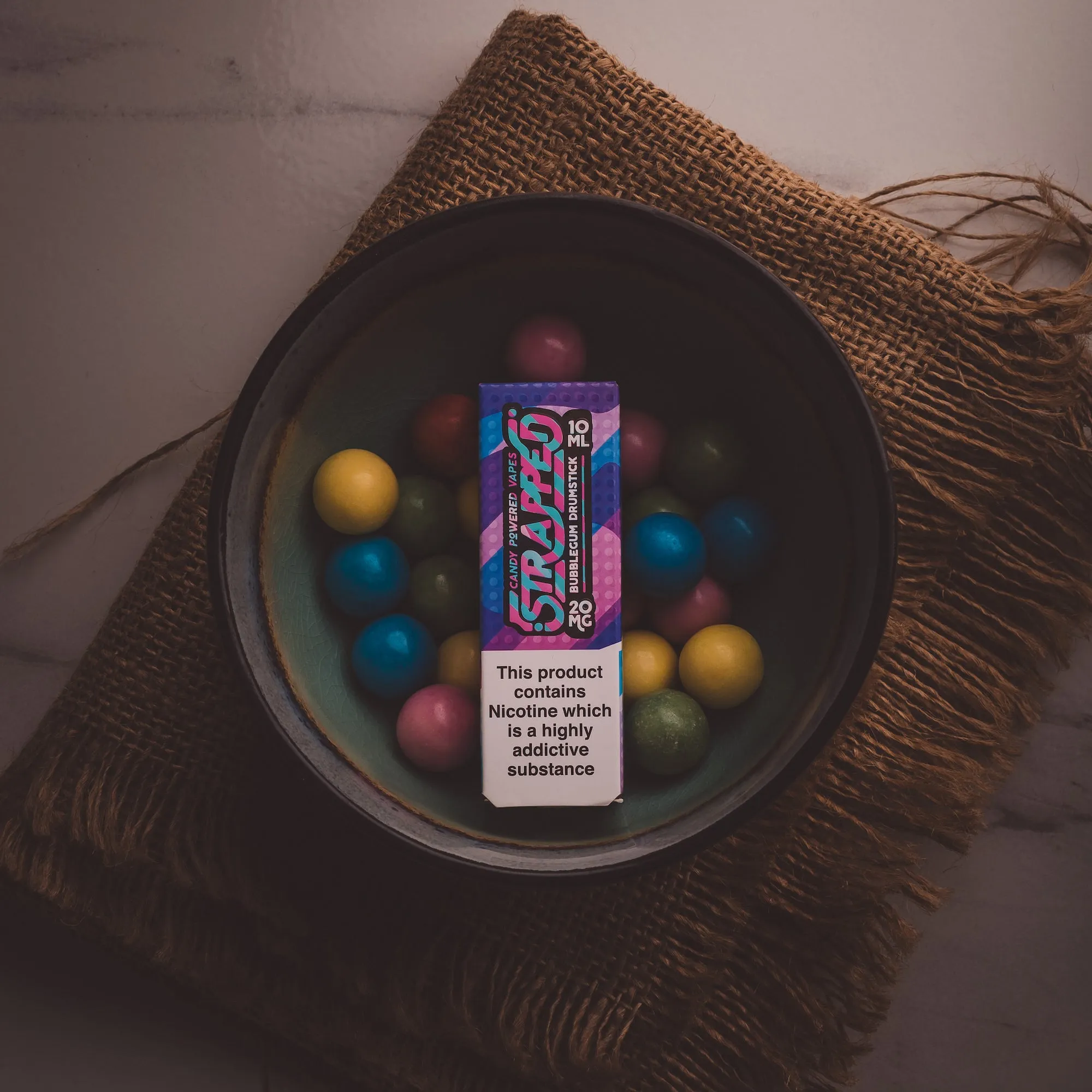 Strapped - Bubblegum Drumstick Nic Salt 10ml
