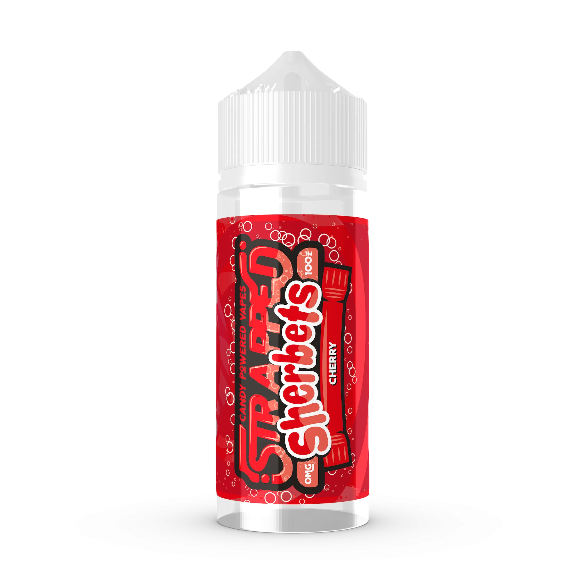 Strapped Sherbets - Cherry 100ml