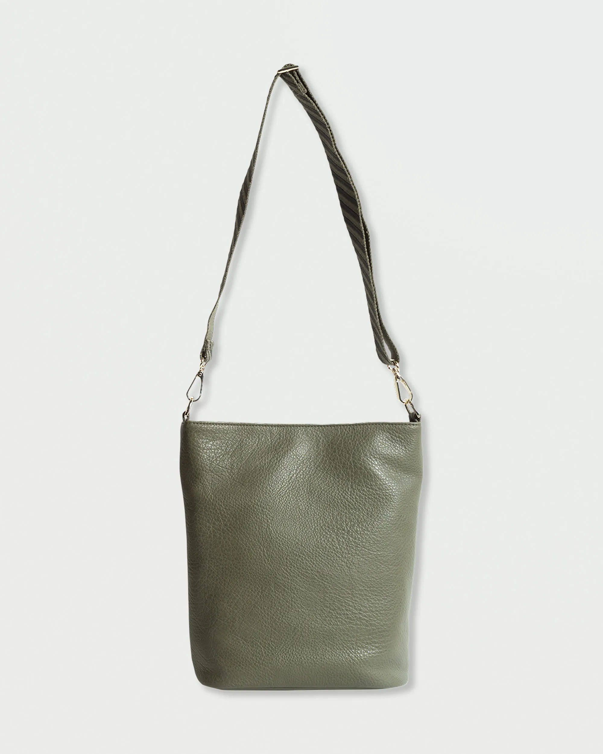 Strapped Shoulder Bag - Army