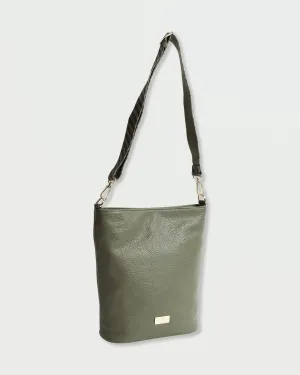Strapped Shoulder Bag - Army