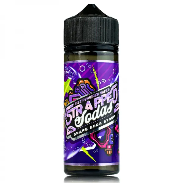 Strapped Soda Grape Soda Storm E-Liquid 100ML 0MG