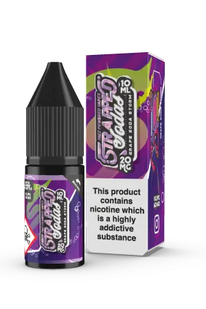 Strapped Sodas - Grape Soda Storm Nic Salt 10ml