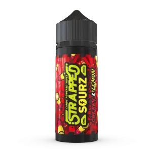 Strapped Sourz - Cherry & Lemon 100ml