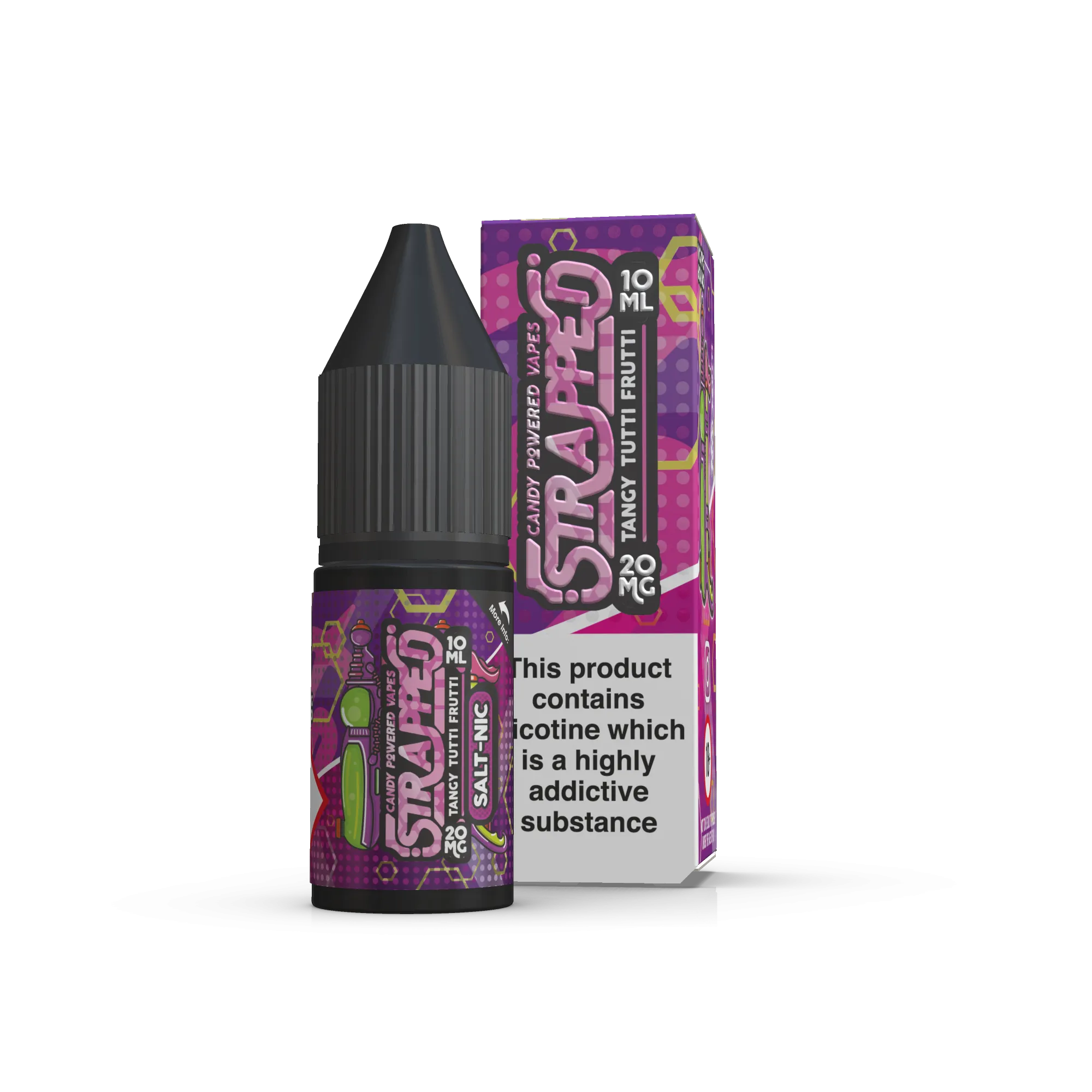 Strapped - Tangy Tutti Frutti Nic Salt 10ml