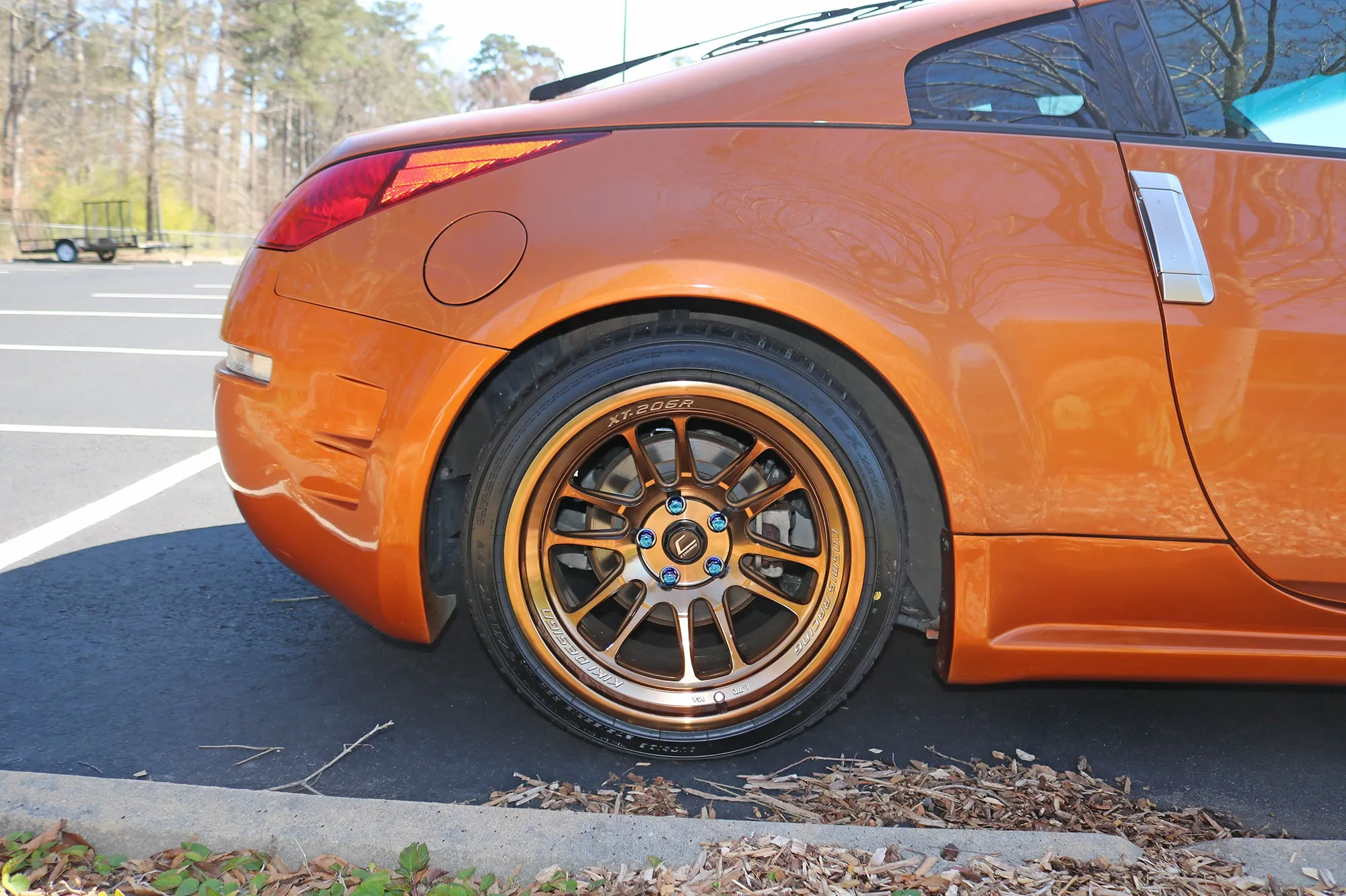 Sunset Orange 350Z
