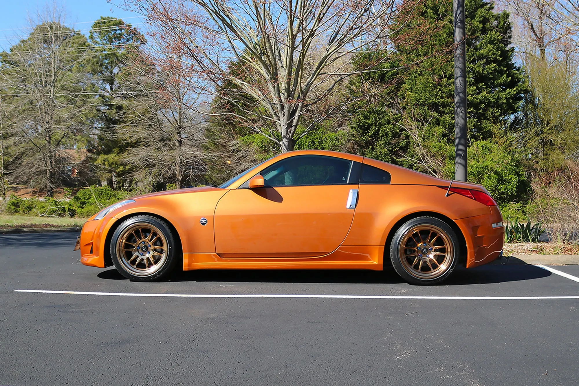 Sunset Orange 350Z