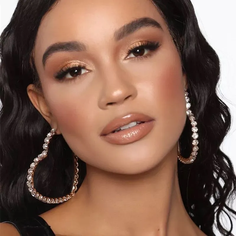 SWEETHEART HOOP EARRINGS