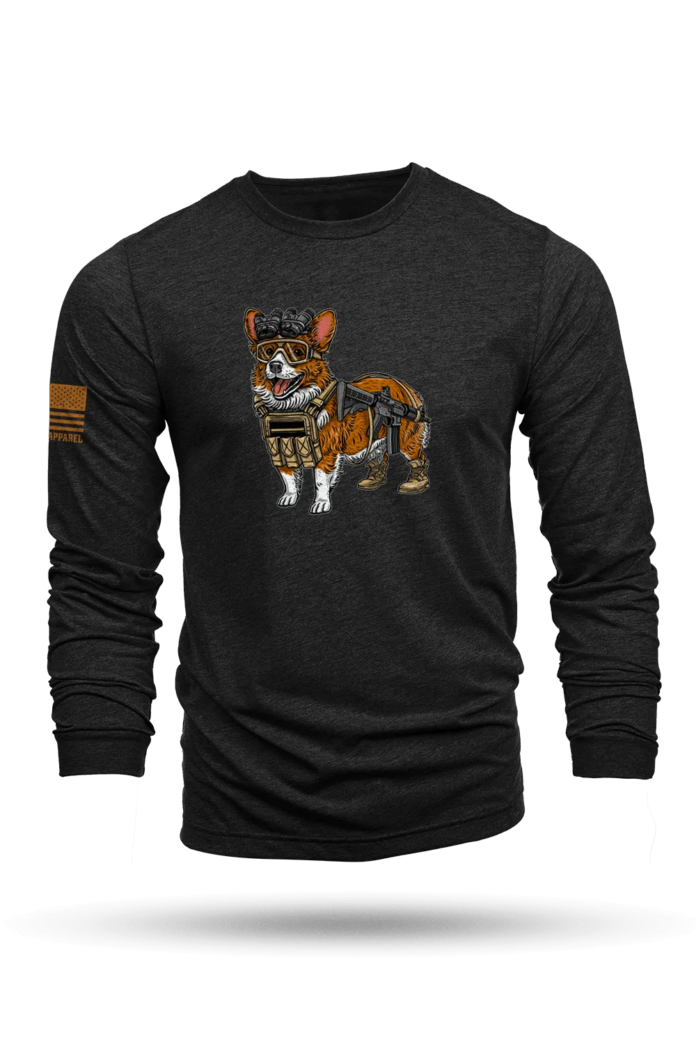 Tactical Corgi - Long-Sleeve Shirt