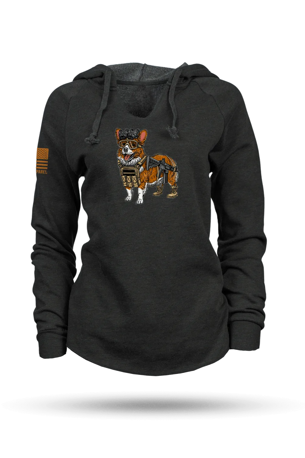 Tactical Corgi - Women's Hoodie