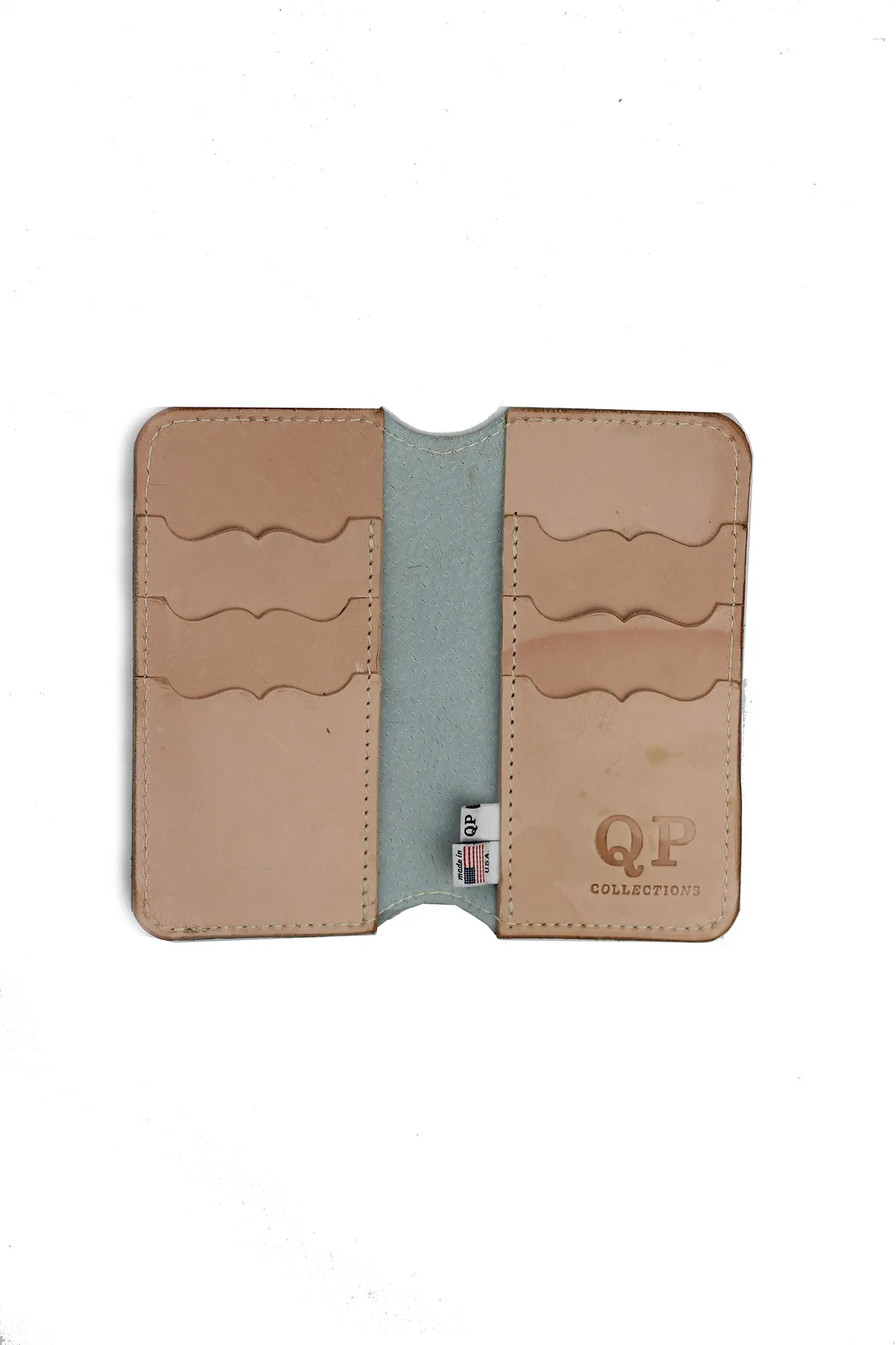 Tall Fold Wallet - Veg Tan