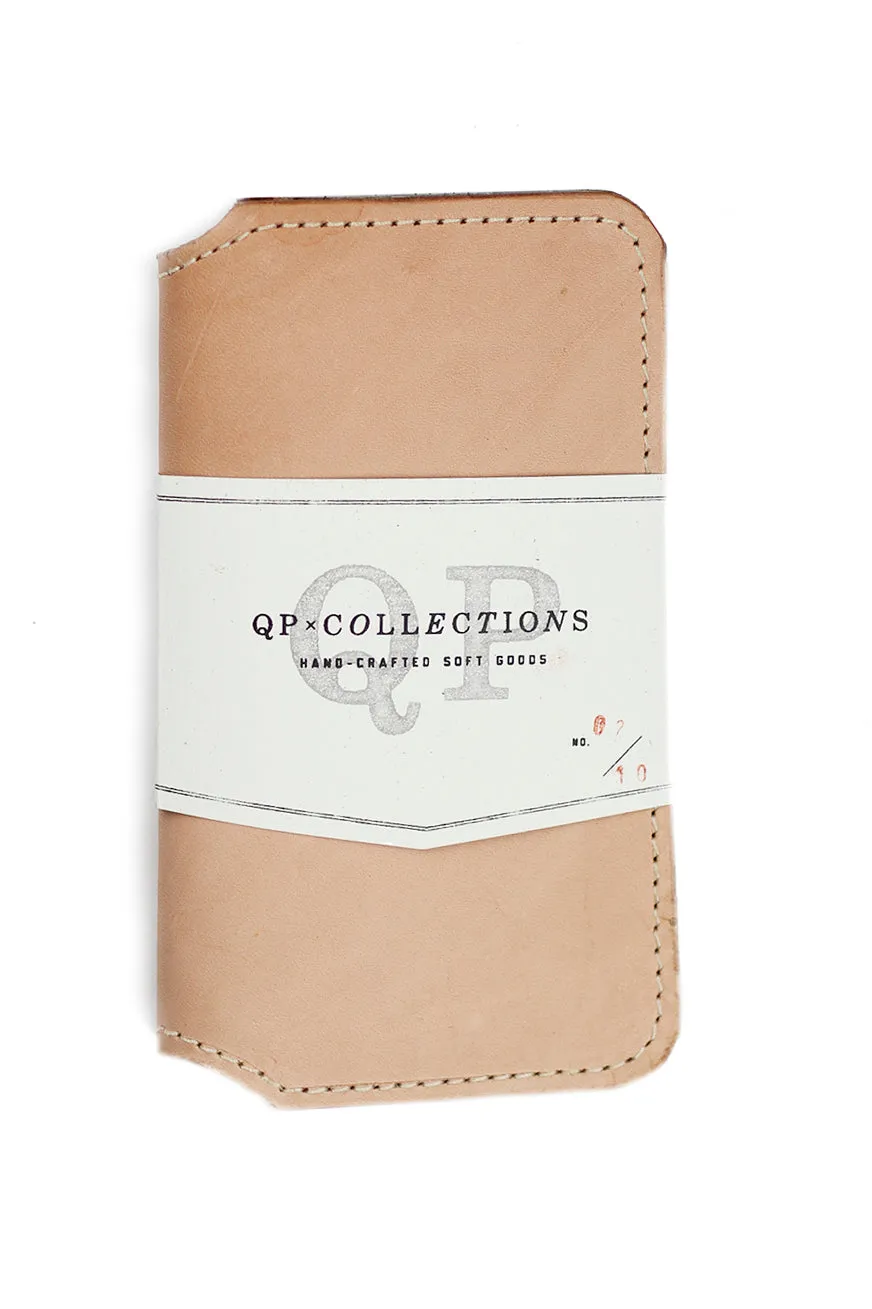 Tall Fold Wallet - Veg Tan