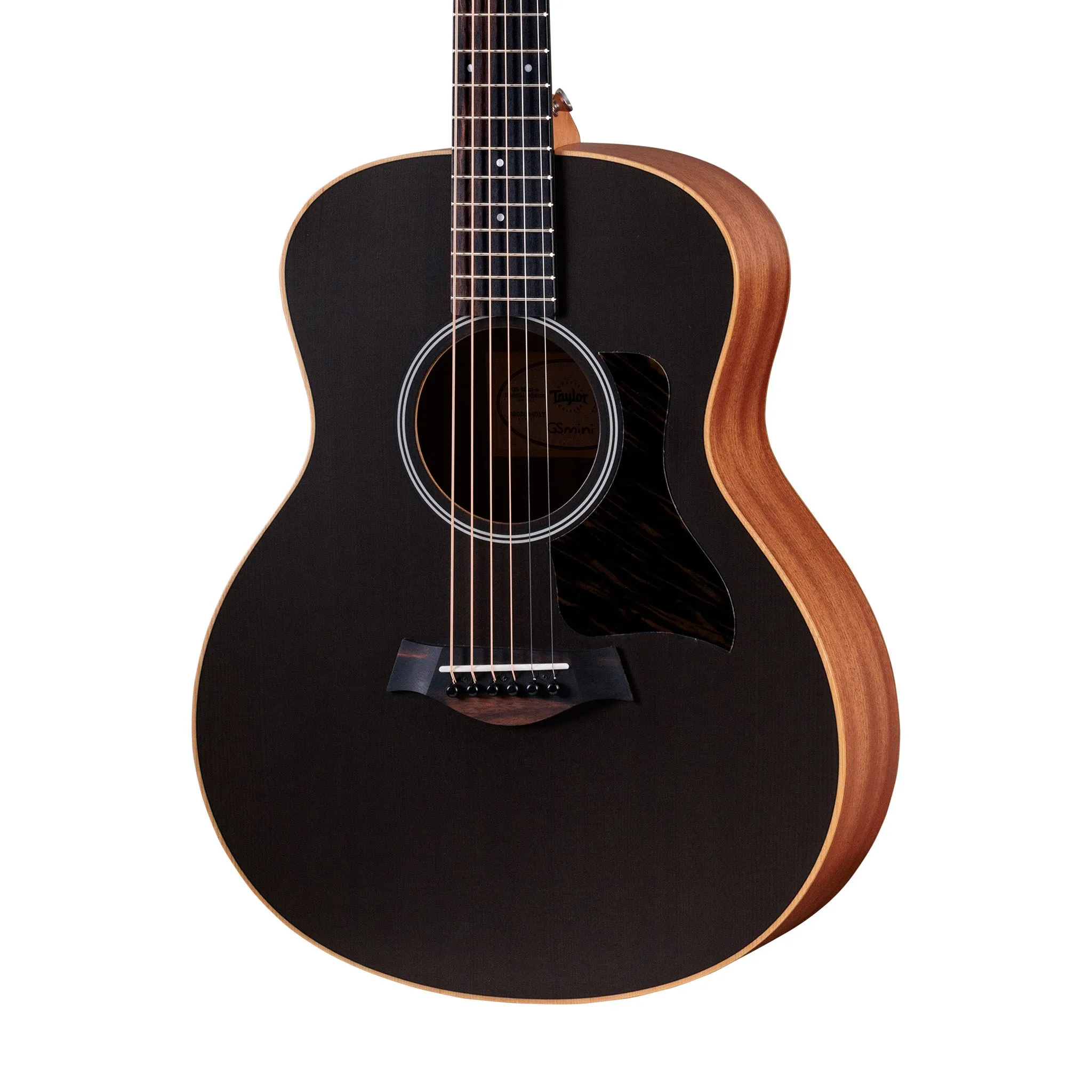 Taylor GS Mini-E Special Edition Acoustic Guitar w/Bag, Trans Black
