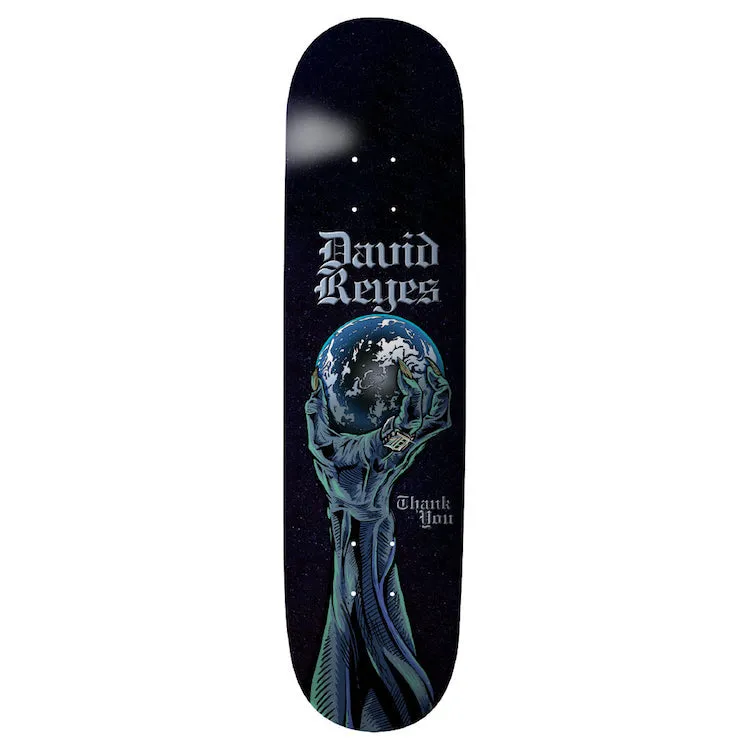Thank You David Reyes Clutches Skateboard Deck 8.5"