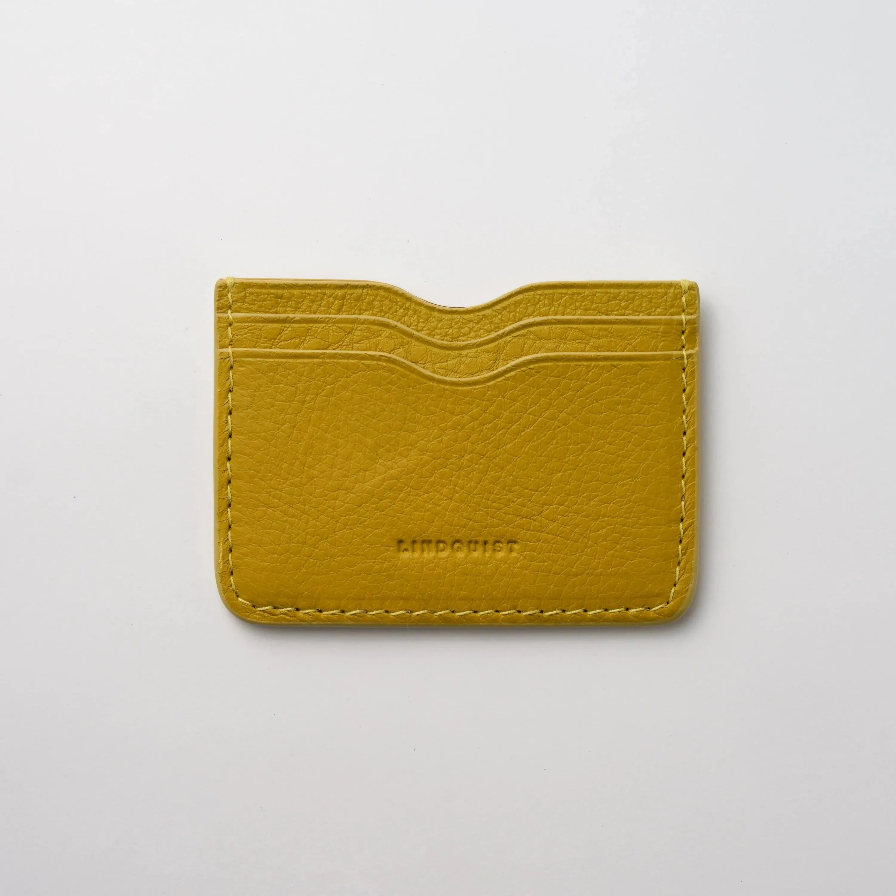 The Akira Wallet in Chartreuse