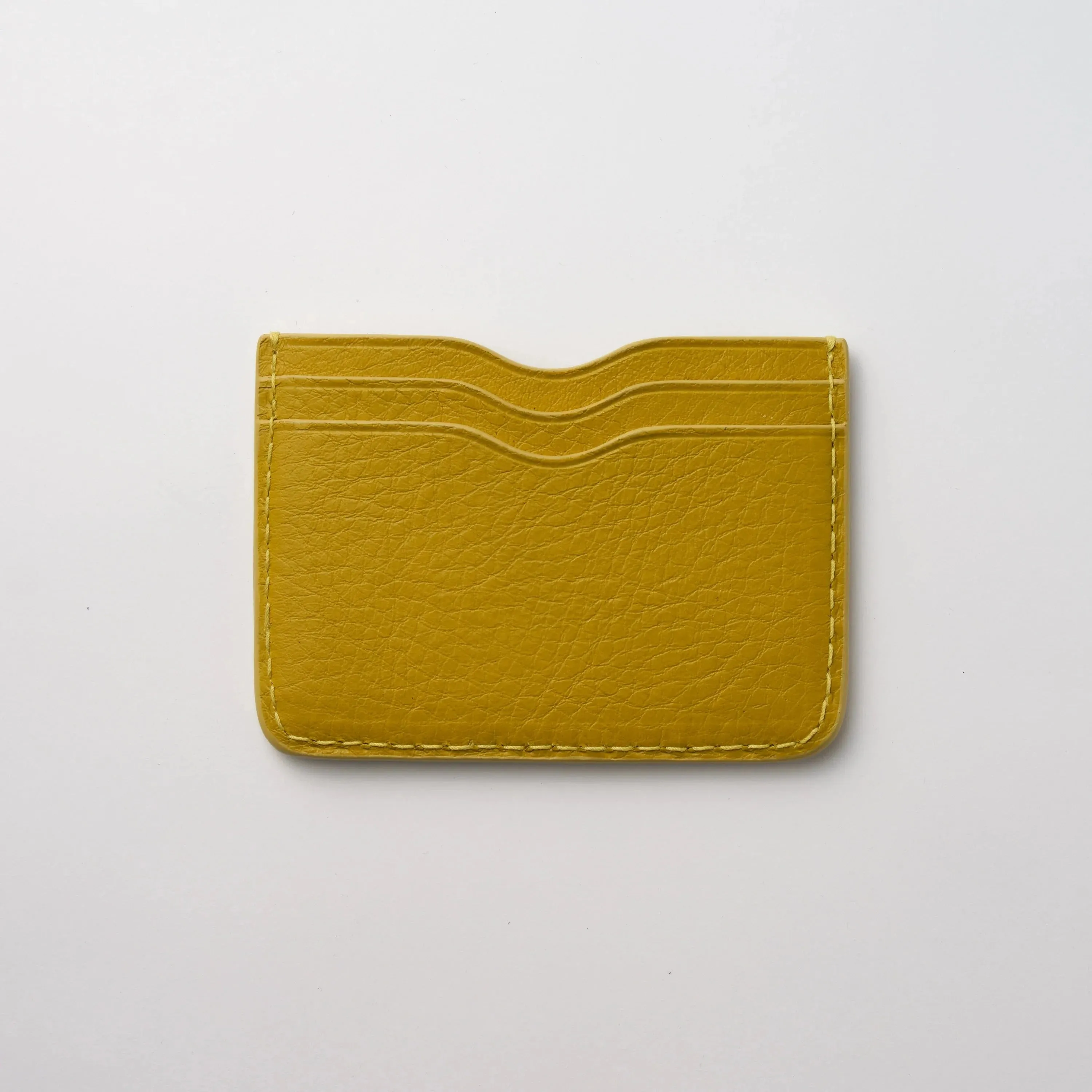 The Akira Wallet in Chartreuse