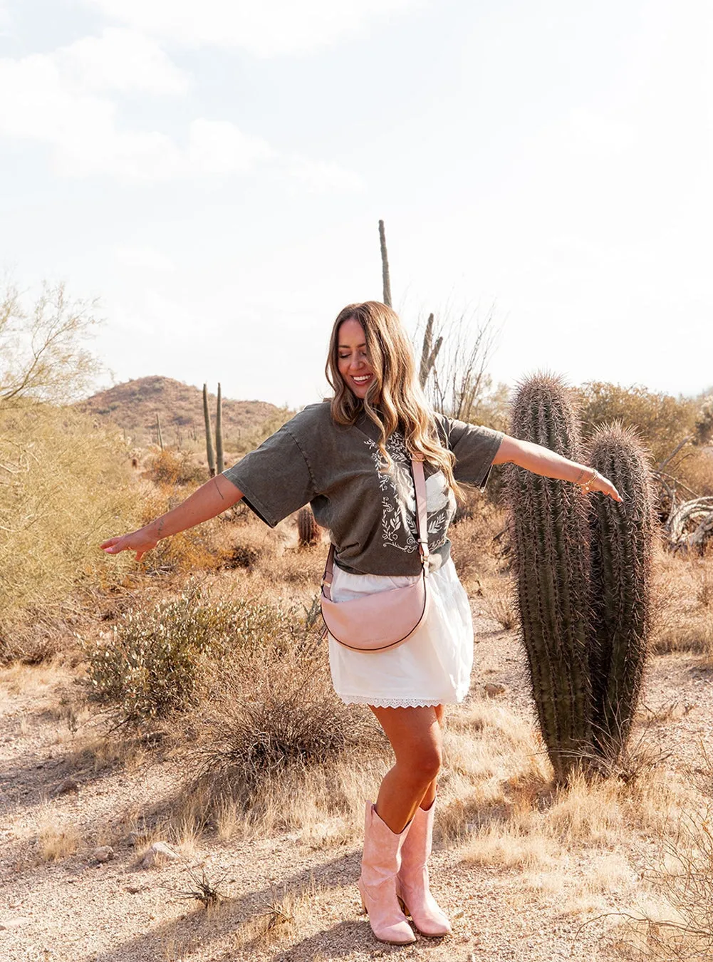 The Eclipse Crossbody Blush