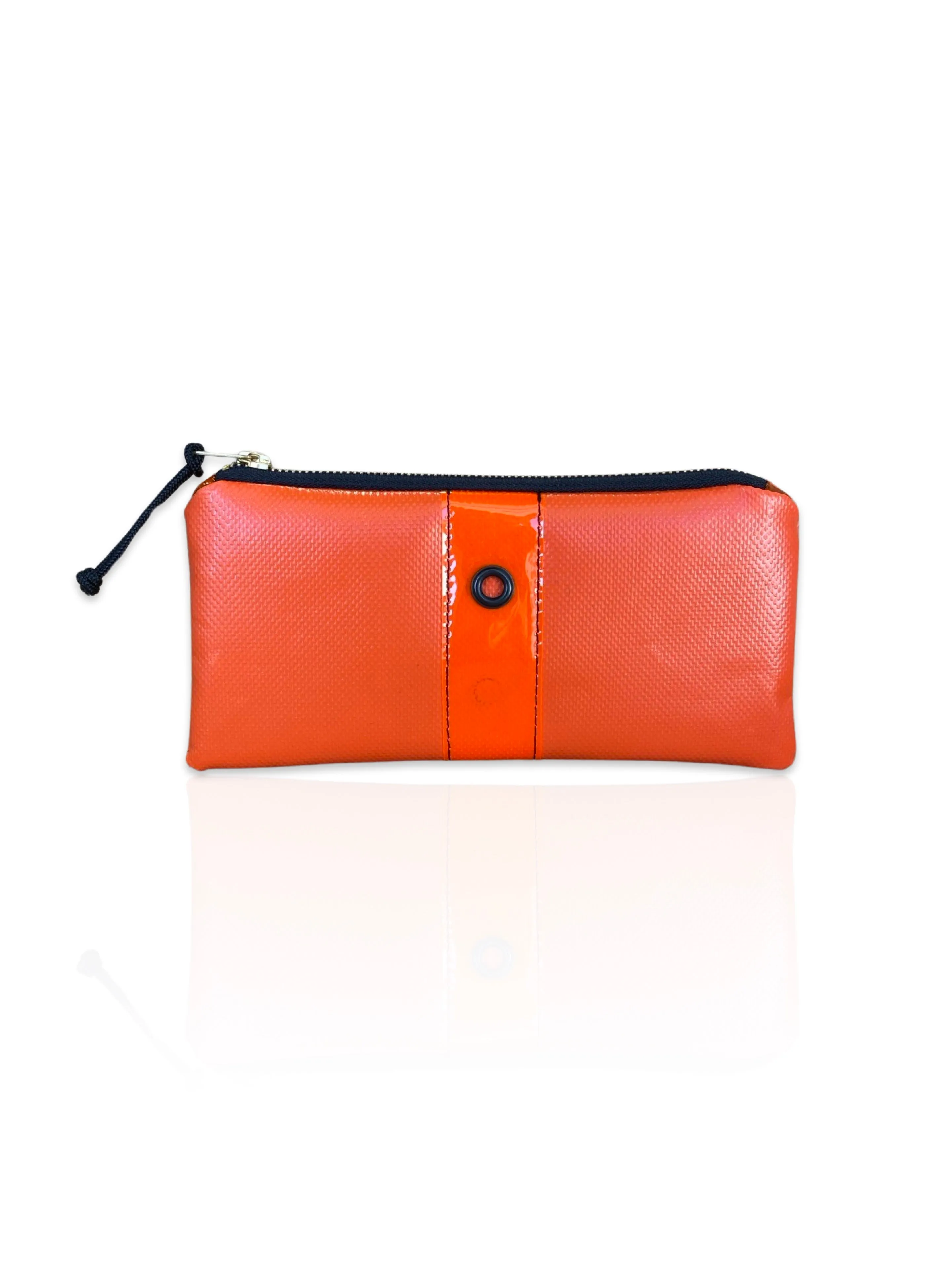 The Fisherman Clutch in Orange