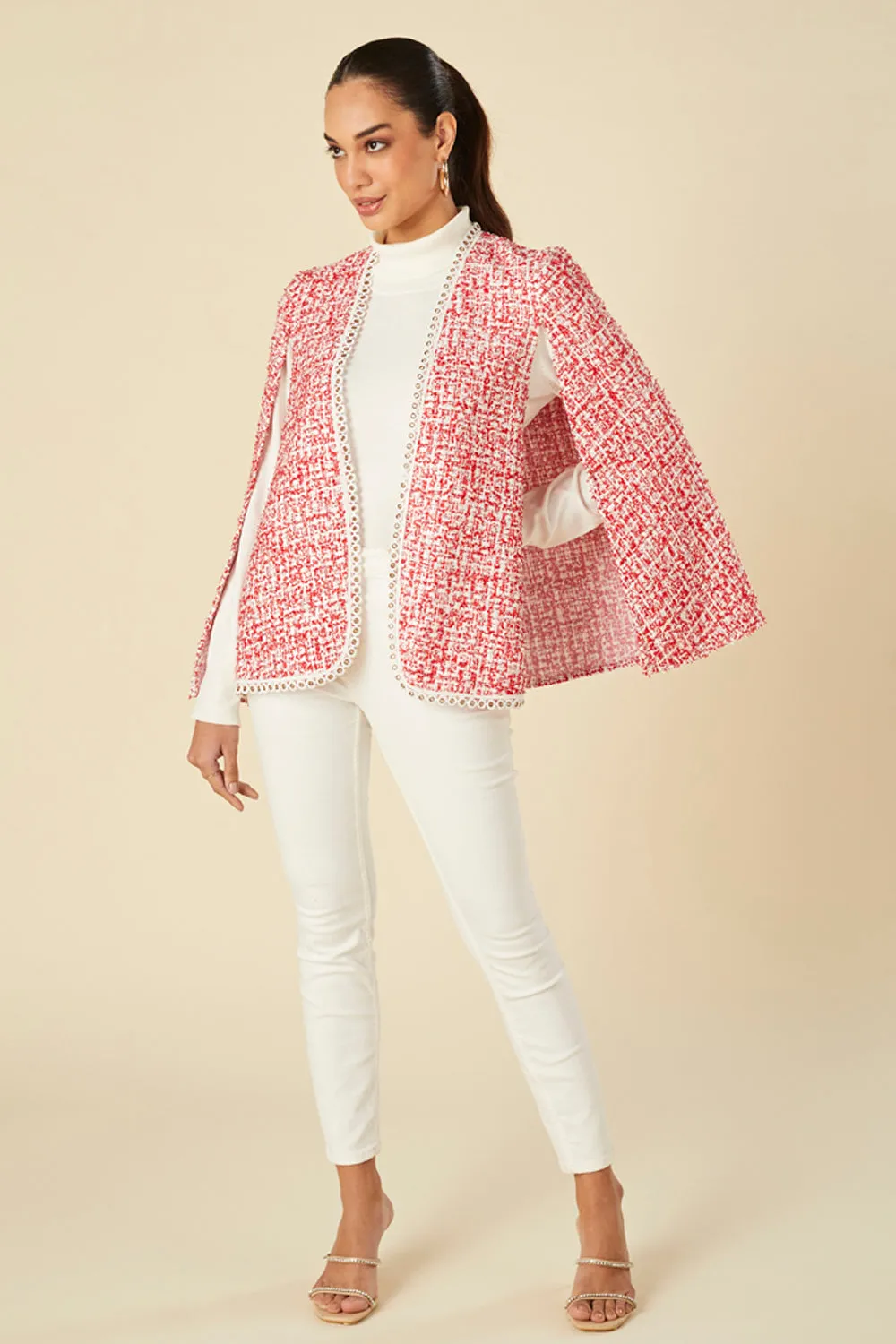 The Red Statement Cape