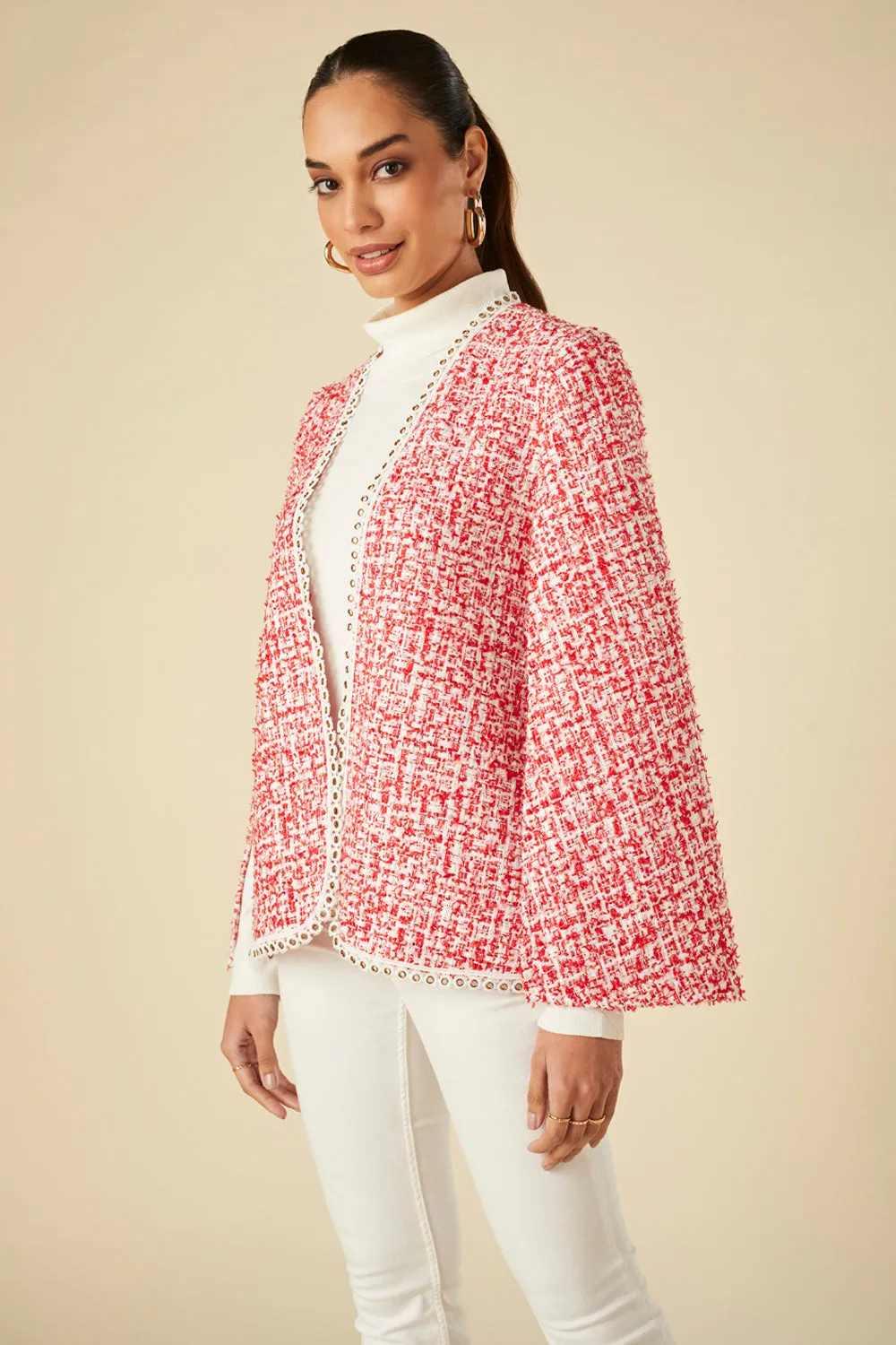 The Red Statement Cape